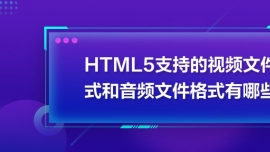 HTML5ֵ֧ҕlļʽlļʽЩ