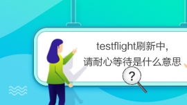 testflightˢ,Ո(qng)ĵȴʲô˼